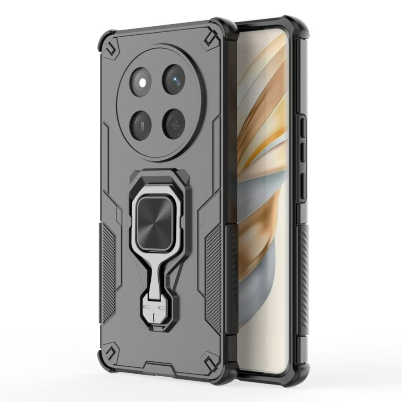 Honor Magic 7 Lite / X9c vankka suojakuori, jossa pyörivä rengas ja jalusta