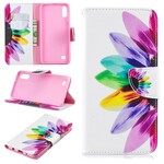 Housse Samsung Galaxy A10 Fleur Aquarelle