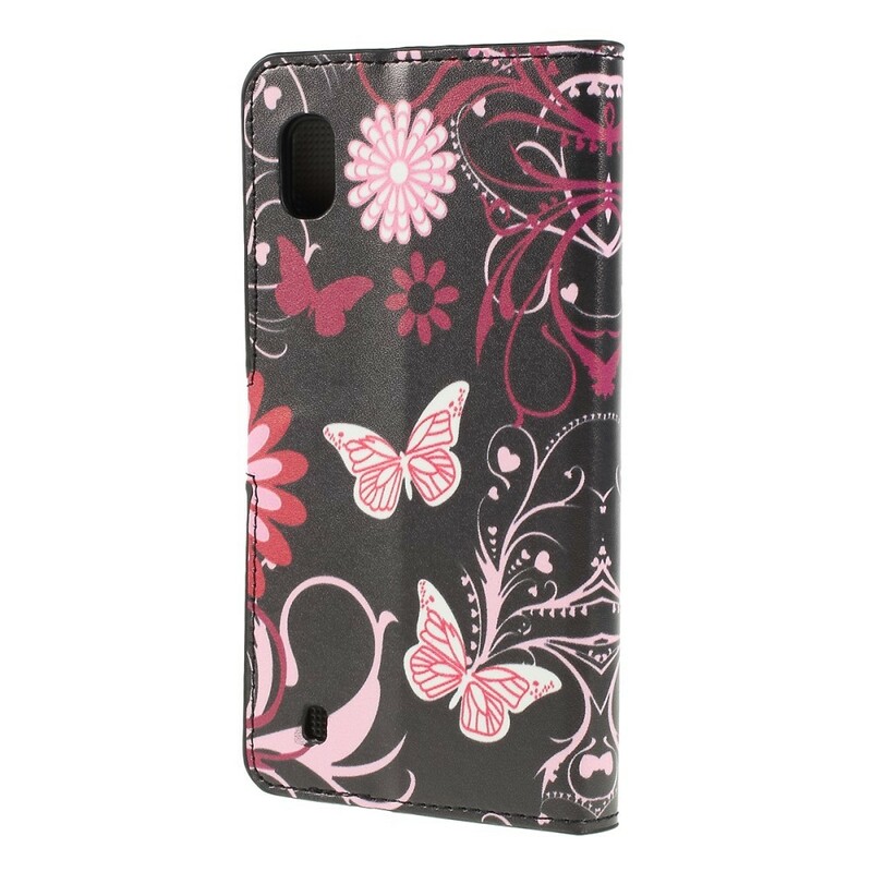 Samsung Galaxy A10 Case Perhoset ja kukat