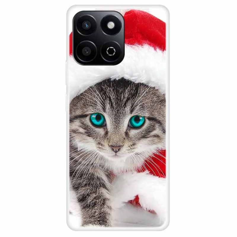 Honor X7c 5G / 4G / 200 Smart 5G Suojakuori Red Hat Cat Red Hat Cat