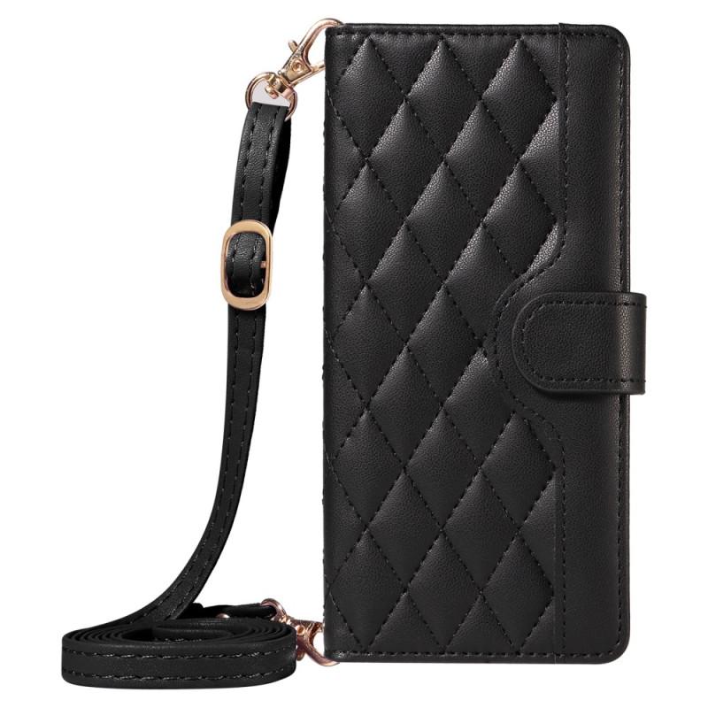 Honor X7c 4G / 200 Smart 5G Pehmustettu suojakuori, jossa on köysi ja olkahihna