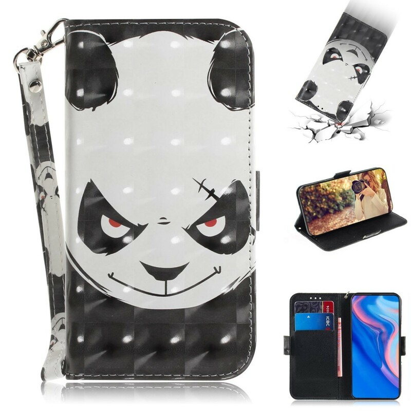 Huawei P Smart Z Angry Panda hihna tapauksessa