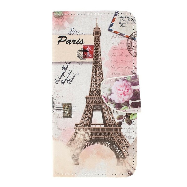 Samsung Galaxy A10 Eiffel-torni Retro Case Samsung Galaxy A10 Eiffel-torni Retro Case