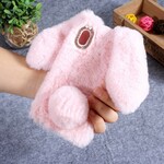 Samsung Galaxy A10 Rabbit Diamond Korvat Case