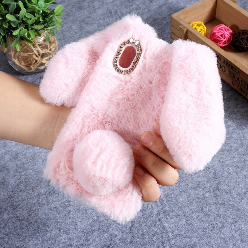 Samsung Galaxy A10 Rabbit Diamond Korvat Case