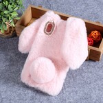 Samsung Galaxy A10 Rabbit Diamond Korvat Case