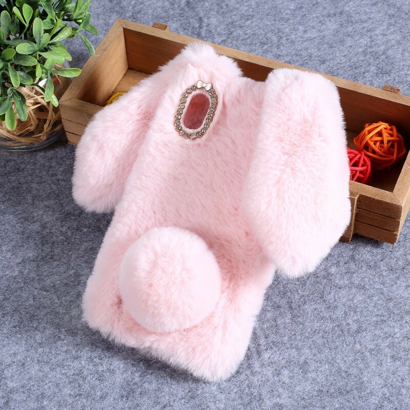 Samsung Galaxy A10 Rabbit Diamond Korvat Case