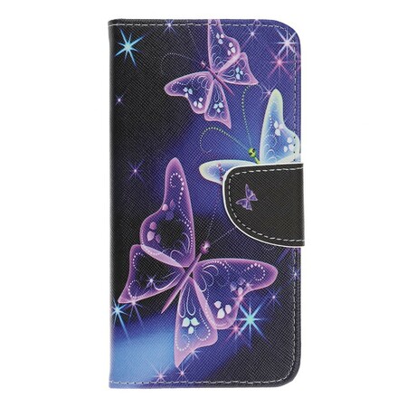 Kotelo Huawei P Smart Z Perhoset Neonvärinen