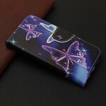 Kotelo Huawei P Smart Z Perhoset Neonvärinen Kotelo Huawei P Smart Z Perhoset Neonvärinen