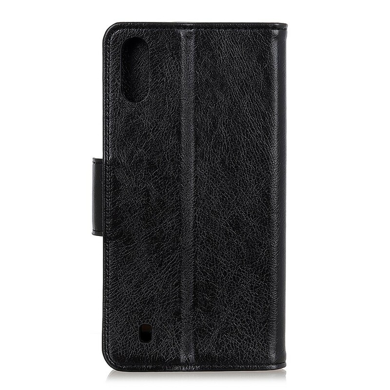 Samsung Galaxy A10 suojakuori kiiltävä nahka Effect Chic Samsung Galaxy A10 suojakuori kiiltävä nahka Effect Chic