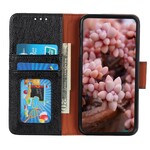 Samsung Galaxy A10 suojakuori kiiltävä nahka Effect Chic Samsung Galaxy A10 suojakuori kiiltävä nahka Effect Chic