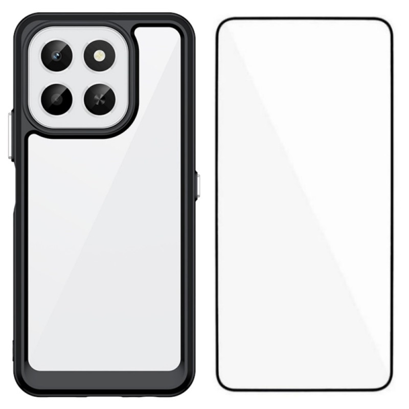 Honor X6c 4G Hybridikotelo näytönsuojuksella