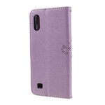 Samsung Galaxy A10 Puu ja pöllö hihna tapauksessa Samsung Galaxy A10 Puu ja pöllö hihna tapauksessa