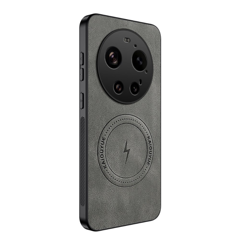 Coque Xiaomi 17 Ultra Magnétique Texture Nappa PC TPU