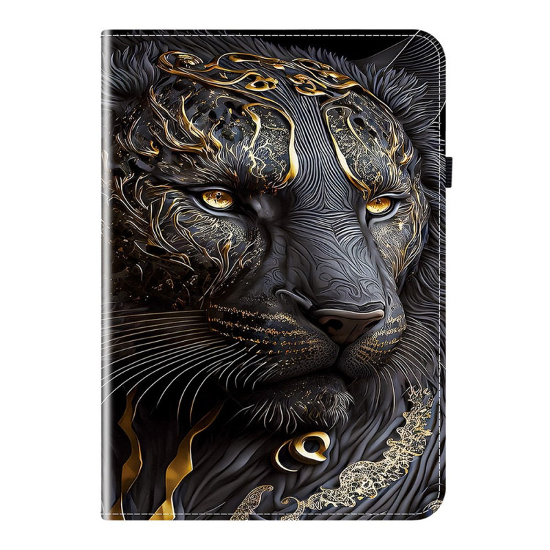 Lenovo Tab M11 / K11 (11") suojakuori - TB330 Lion Gold ja musta