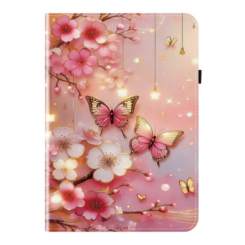 Lenovo Tab M11 / K11 (11") suojakuori - TB330 Lantern Butterflies (perhoset)