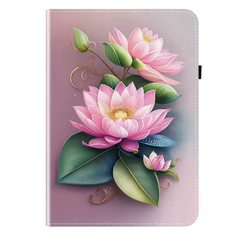Lenovo Tab M11 / K11 (11") Suojakuori - TB330 Lotus kuvioinen