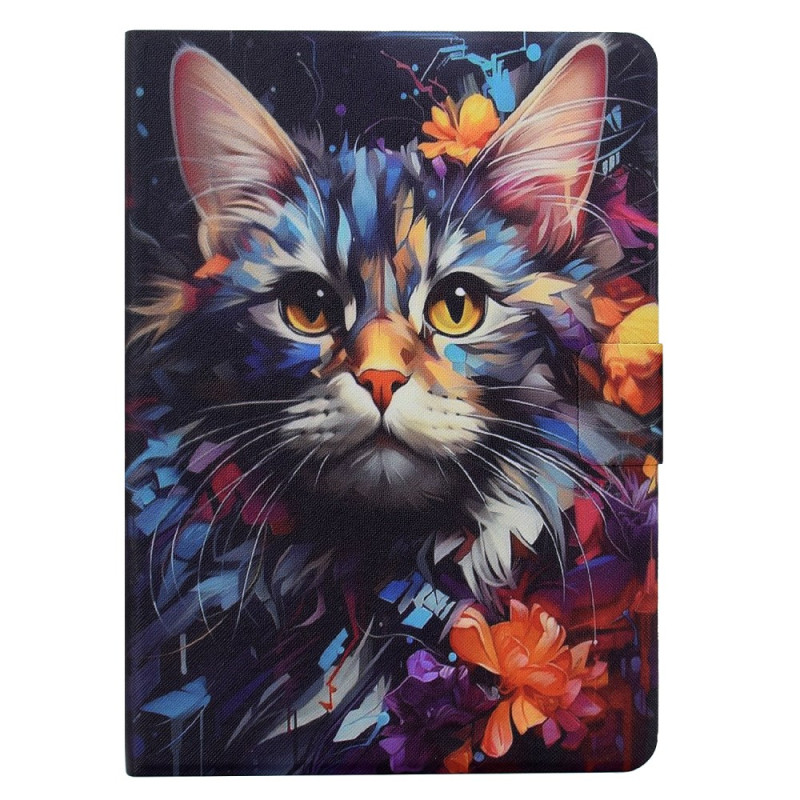 Lenovo Tab M11 / K11 (11") suojakuori - TB330 Kukka Kissaa