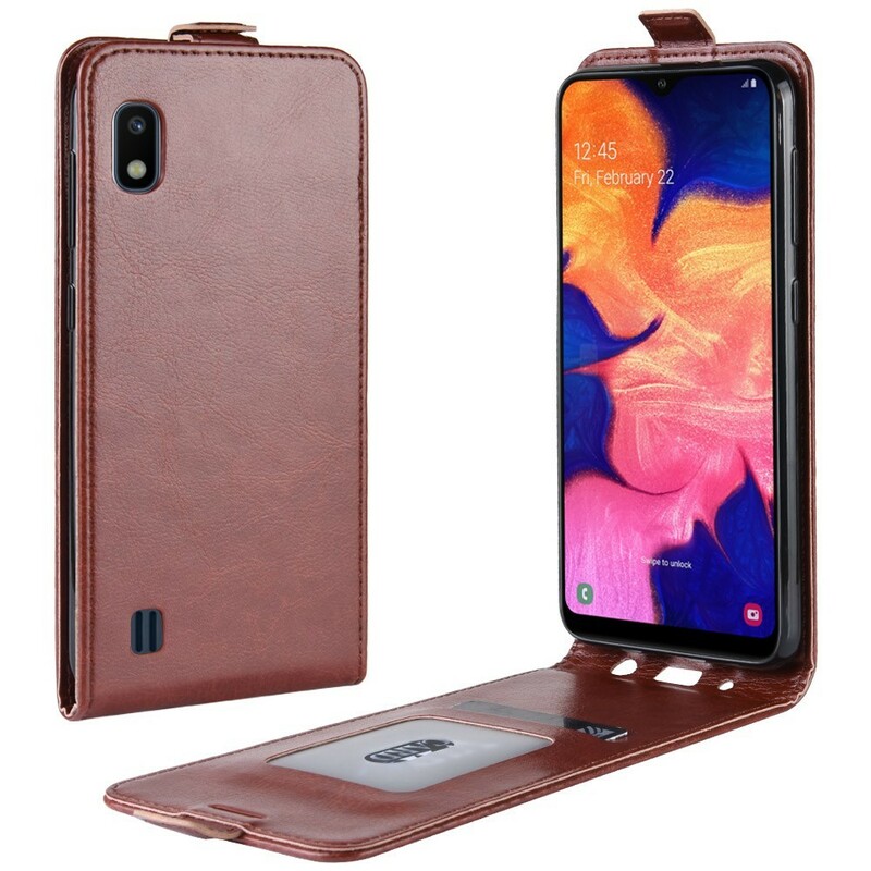 Samsung Galaxy A10 kokoontaitettava nahkakotelo