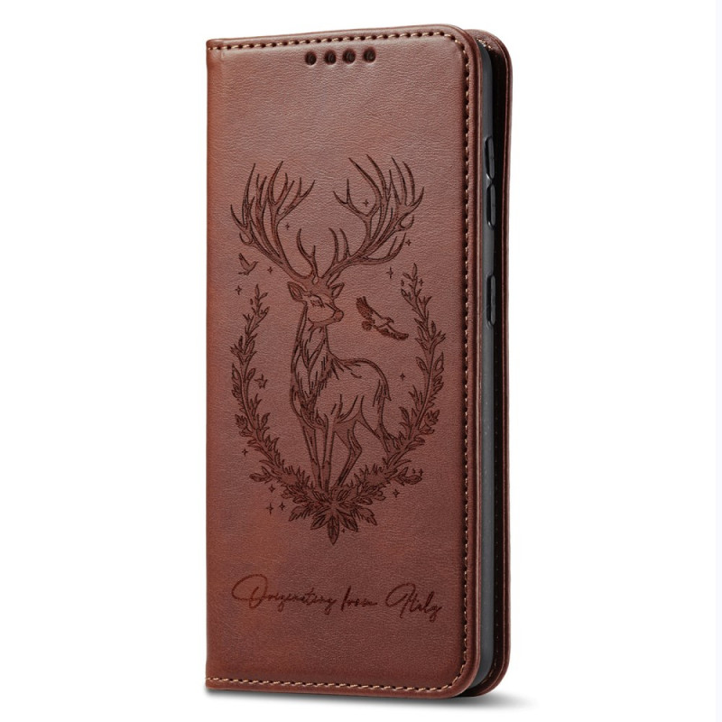 Flip Cover iPhone 17E / 16E Onnenhirvi