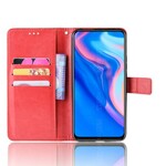 Kotelo Huawei P Smart Z Simuloitu nahka Flashy