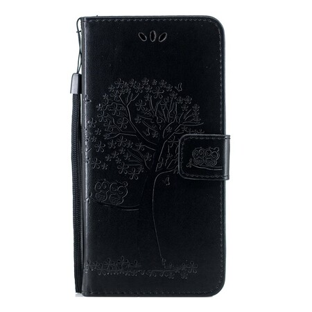 Kotelo Huawei P Smart Z Puu ja pöllöt hihnalla