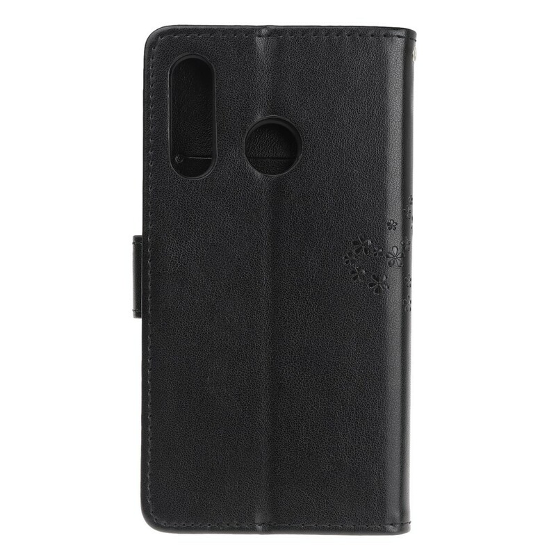 Kotelo Huawei P Smart Z Puu ja pöllöt hihnalla