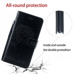 Kotelo Huawei P Smart Z Puu ja pöllöt hihnalla