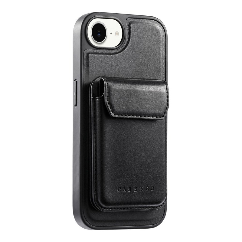 Coque iPhone 17e / 16e Porte-Cartes Détachable et Support Compatible MagSafe