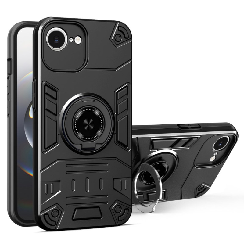 iPhone 17E / 16E kaksikerroksinen suojakuori ja jalusta
