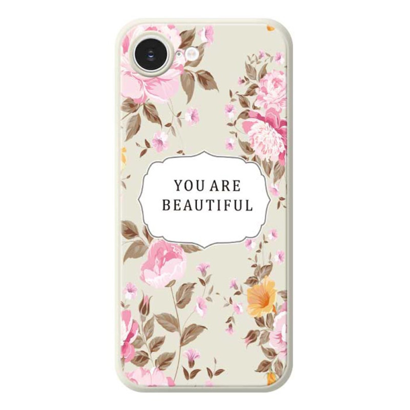 Suojakuori iPhone 17E / 16E Suora reuna Olet kaunis