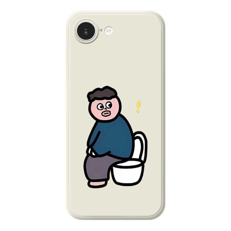 Suojakuori iPhone 17E / 16E Suora reuna hauskaa