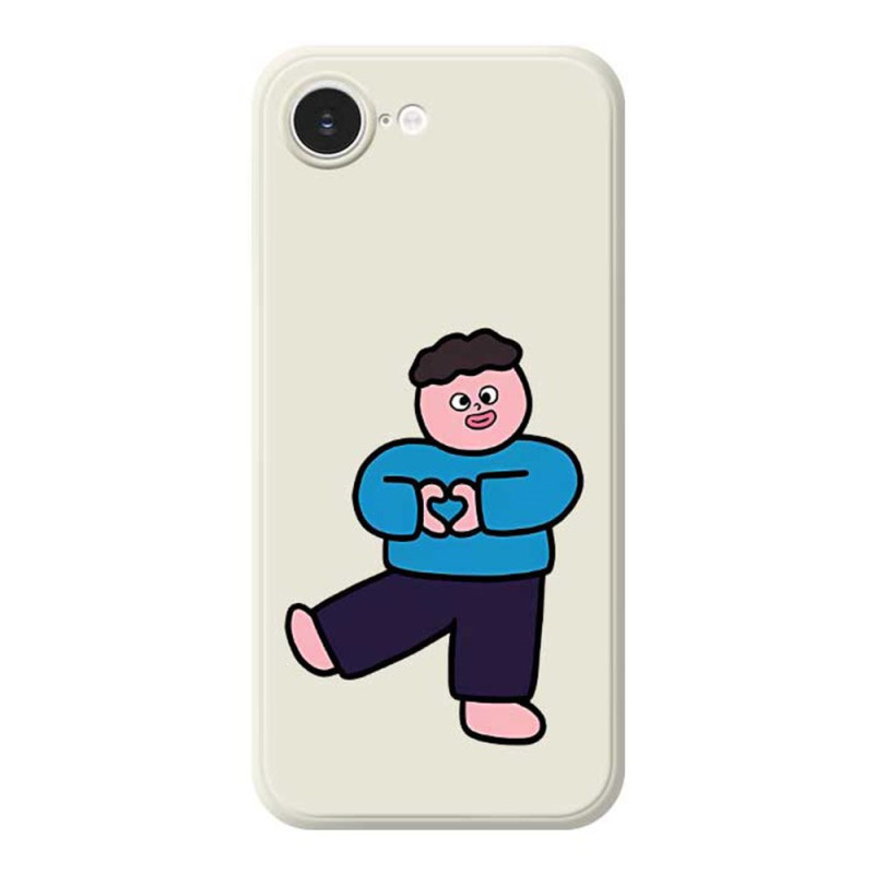 Love Boy iPhone 17E / 16E suora reuna suojakotelo