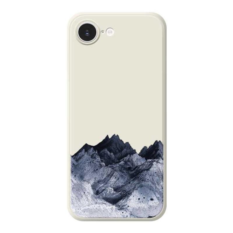 Suojakuori iPhone 17E / 16E Suora reuna Musta vuori