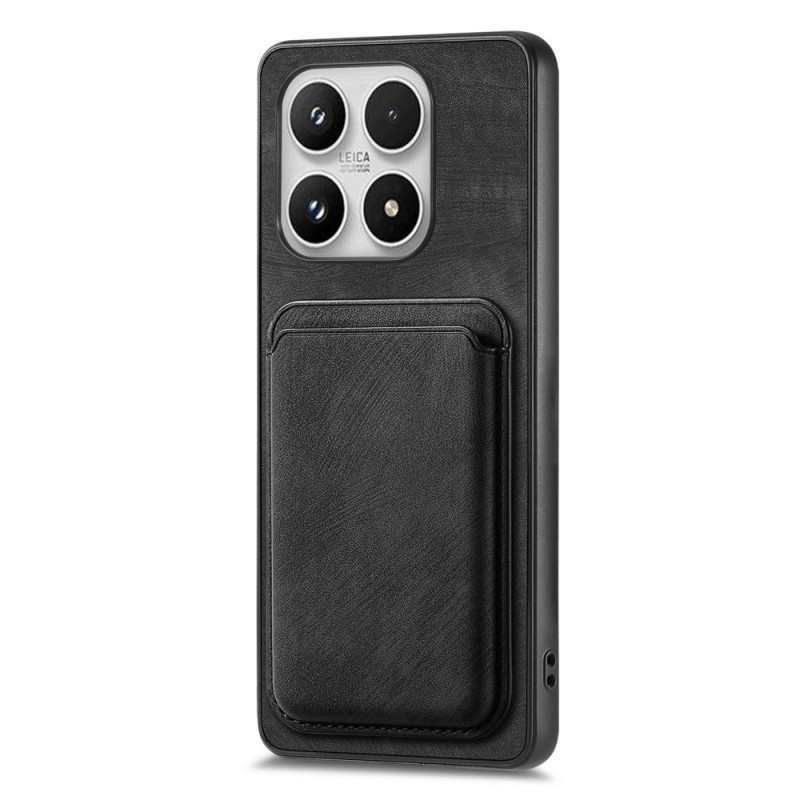 Xiaomi 17 Magneettinen mokkanahka-efekti Suojakuori irrotettavalla korttipidikkeellä