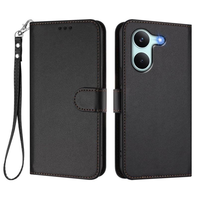 Poco X8 Pro simuloitu nahka kantolenkki suojakotelo