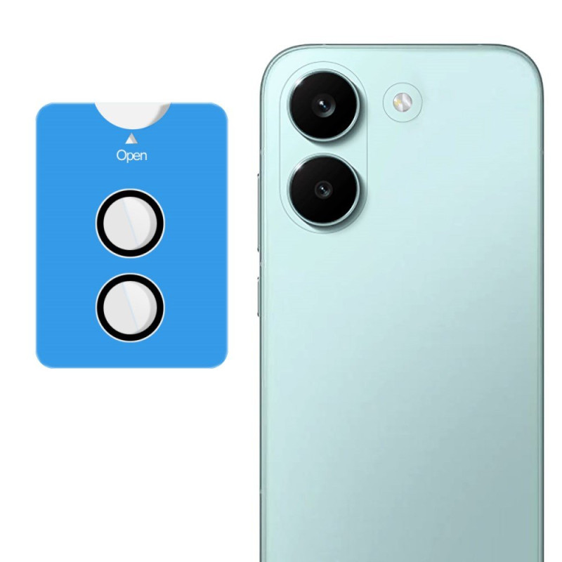 Poco X8 Pro 5G Panssarilasi Suojalasi Suojaava linssi Itsesäätyvä kehys (mustat ympyrät)