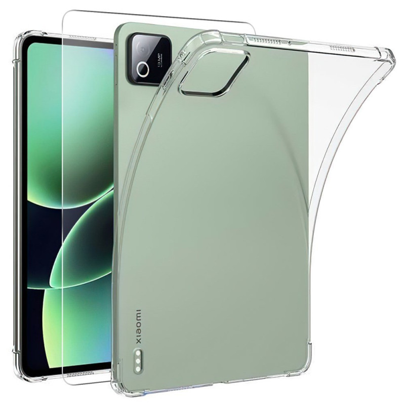 Xiaomi Pad 8 / 8 Pro läpinäkyvä suojakuori, jossa on näytönsuojain