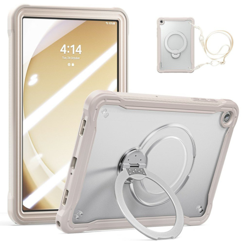 Suojakuori Samsung Galaxy Tab A11 Plus olkahihna ja näytön kalvo