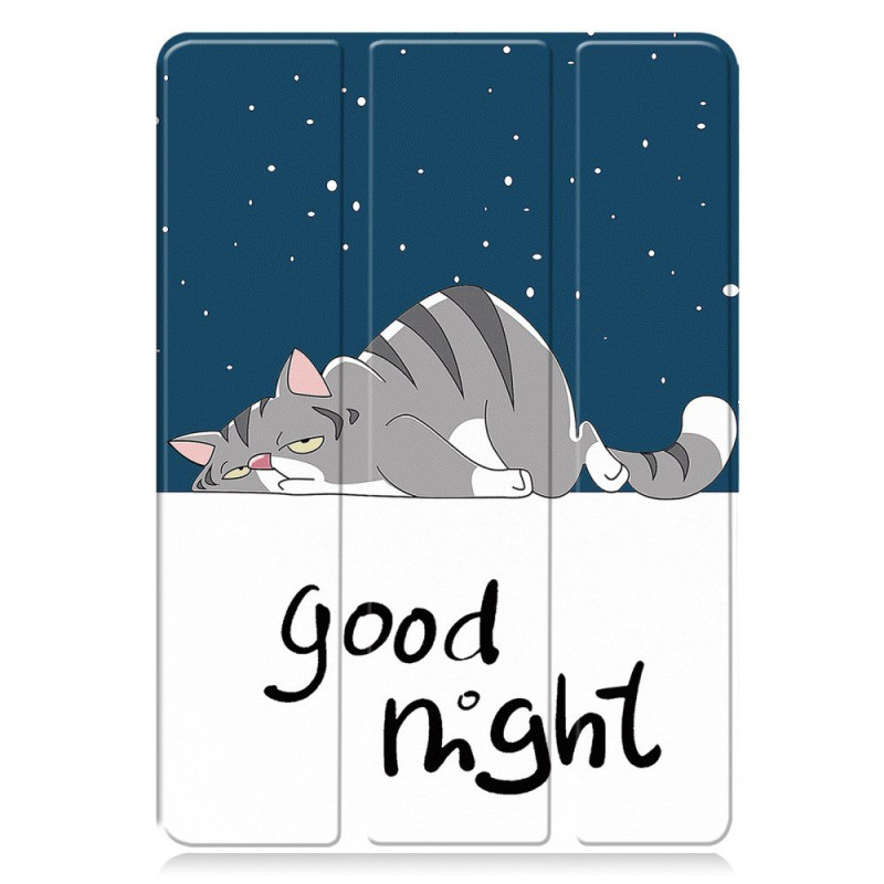 Smart Suojakuori Samsung Galaxy Tab A11 Plus / A9 Plus Kynä Lompakko Good Night