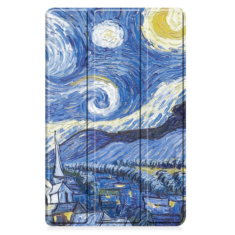 Älykotelo Samsung Galaxy Tab A11 Plus / A9 Plus Tähtitaivas