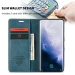 Flip Cover OnePLus 7 Pro CASEME keinonahkainen kansi