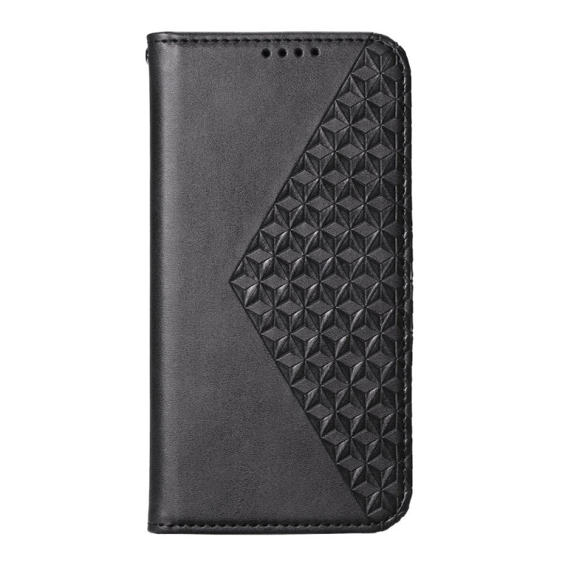 Flip Cover Poco X8 Pro 5G Diamond Pattern hihnalla varustettuna