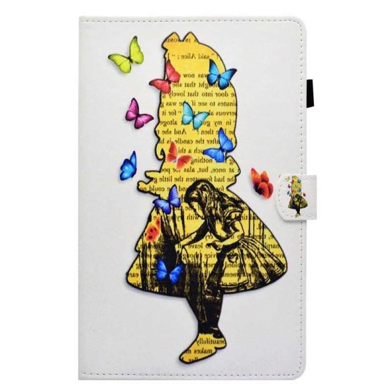 Suojakuori Samsung Galaxy Tab A 10.1 (2016) Perhoset kuvioitu