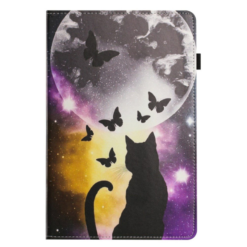 Samsung Galaxy Tab A 10.1 (2016) Suojakuori Kissa kuun alla