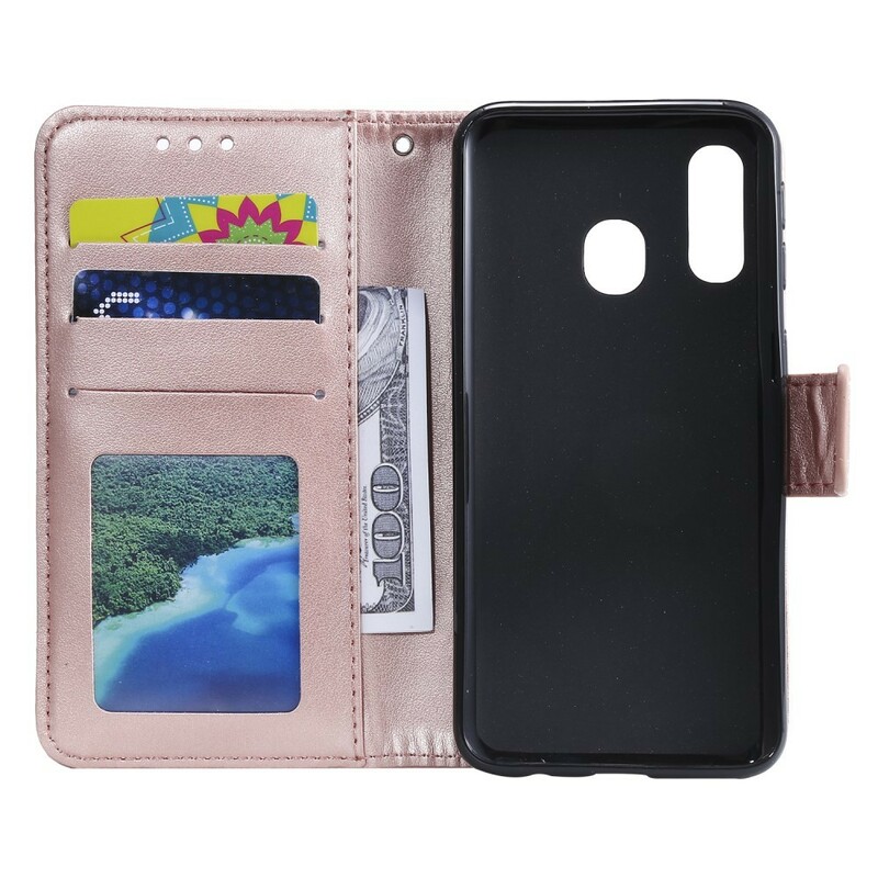 Samsung Galaxy A40 Mandala Sun Case Samsung Galaxy A40 Mandala Sun Case