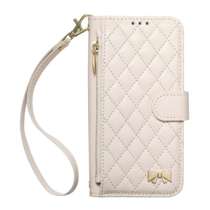 Honor 600 Lite lompakko suojakuori Rivet Bow