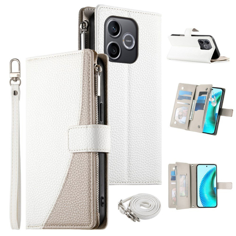 Honor 600 Lite kaksivärinen suojakuori olkahihnalla