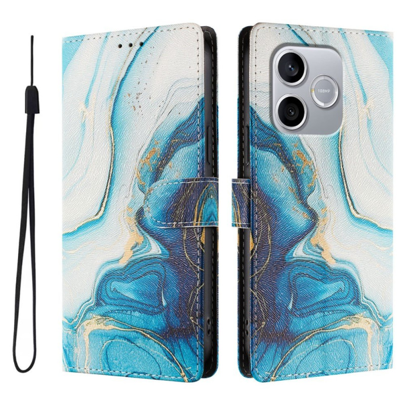 Honor 600 Lite Marmori Blue Suojakuori