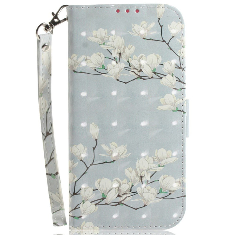 Oppo A6 5G / A6X 5G / 4G Magnolias kantolenkki suojakotelo